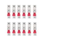 12pcs 1P MCB Miniature Circuit Breaker Din Rail Breaking Capacity 6A/10A/16A/20A/25A/32A/40A/50A/63A BIANMTSW(50A)