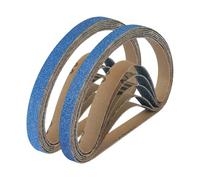 12pcs 1x30 Inch Sanding Belts, 40/60/80/100/120/150/180/240/320/400/600/800/1000 Grit 762X25mm Aluminum Oxide Abrasive Belt For Grinding Sharpening(12PCS 60 Grit)