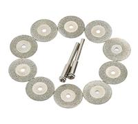 12pcs/24pcs Diamond Cutting Discs with Arbor Shaft Set for Jewelry Making and Crafting - 20mm Mini Cutoff Wheel(12pcs Set)
