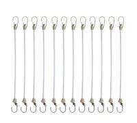 12Pcs 25cm Small Bungee Cords with Hooks Mini Adjustable Elastic Straps Heavy Duty Rubber Tie Down Cords for Camping Luggage Roof Rack Tarp Outdoor Gear Storage