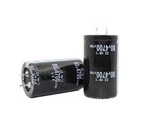 12PCS-2PCS 80v4700uf Electrolytic Capacitor Radial 4700uf 80V 30x50mm (Size : 5PCS)