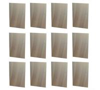 12Pcs 3.2x50.8x101.6mm Aluminum Sheets For Welding For Automotive for DIY Fabrication Projects