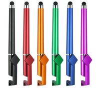 12PCS 3 In 1 Touching Screen Pen With Ballpoint Pen Phone Holder For Phones Tablets Touching Screen Devices