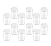 12pcs 30ml Plastic Flip Cap Refillable Bottles Lotion Sub Bottles