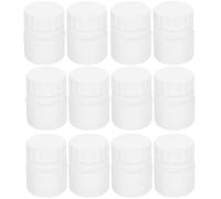 12pcs 30ml Refillable Small Pill Bottles with Screw Caps, Plastic Medicine Containers for Powder, Liquid, and Solid Storage - Small Bottles with Lids