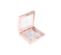 12Pcs 3D Floating Picture Frame Shadow Box Jewelry Display Stand Ring Pendant Holder Protect Jewellery Stone Presentation Case For Earring Necklace Bracelet(Pink,7x7cm)