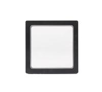 12Pcs 3D Floating Picture Frame Shadow Box Jewelry Display Stand Ring Pendant Holder Protect Jewellery Stone Presentation Case For Earring Necklace Bracelet(Black,7x7cm)