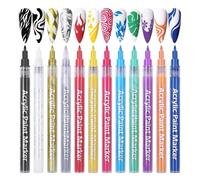 12pcs 3D Nail Art Pens Set,Glitter Nail Drawing Pen Nail Polish Pens Fine Tip Manicure Tools for Painting Nails DIY Nail Art Beauty Nail Pens Nail Varnish Pens Women Girls Halloween Christmas (1)