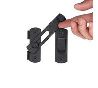 12pcs 4'' Door Lock Guard Latch Bolt 180 Degree Stainless Steel Sliding barn Security Hardware for Window Cabinet Home for Gates Furniture and Anti-Theft Applications(White 4 inch)