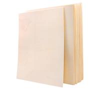 12PCS 400x300x2MM Basswood Sheets, Unfinished Wood Board Plywood Sheets for Crafts, Hobby, Model Making, Wood Burning