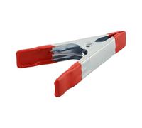 12pcs 4Inch 100mm Metal Heavy Duty Spring Clamps Woodworking Tool Clips Crocodile Clip Red Plastic Tips