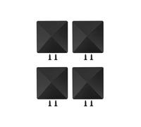 12pcs 4x4in Post Cap Fence Outdoor Use Extends The Life Of Your Posts Fade Resistance Material For Decks For Fences For Square Post