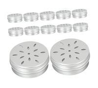 12Pcs 60ML Dog Scent Training Containers Durable Odor Boxes for Scent Work for Dog Nose Training and Detection Activities Ideal for Working Dogs