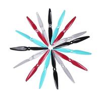 12PCS/6Pairs 6042 6inch 6X4.2 2-Blade CW CCW PC Propellers For FPV Racing LR6 L67 Long Range Drone Use(6 pairs Clear)