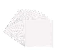 12Pcs 7mil Blank Stencil Sheets, 12 x 12 inch Mylar Template Stencil Material for Cricut & Silhouette Machines