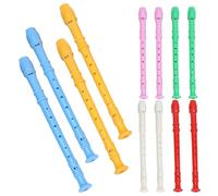12pcs 8 Hole German Style Children Recorder with Cleaning Rod