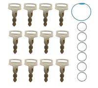 12PCS 8002 Golf Cart Ignition Keys Replacement for Yamaha PTV 10+ JU6-H2511-10 ELI80-0287