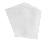 12PCS A4 (29.7 x 21 cm) Soluble Embroidery Paper Self Adhesive - Printable Soluble Embroidery Paper for Embroidery Patterns, Ideal for Hand and Machine Embroidery.