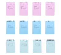 12pcs A7 Coil Notebook Simple Creative Portable Memo Pad for Students