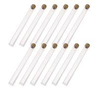12pcs Acrylic Incense Stick Storage Holder with Screw on Lid