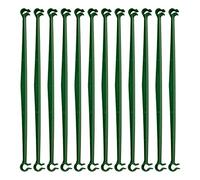 12pcs Adjust Plant Stake Arms Diameter 11mm Length 30cm Connector Tomato Stand Plastic Coated Stand Connecting Rod Garden Climbing Connecting Rod for Plant (#1)