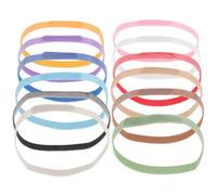 12pcs Adjustable Puppy Id Collar Bands Assorted Colour | Nylon and PP Build, Easy to Use for Kittens and Puppies, Selection Aid, Assorted Colours Random Color