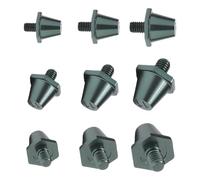 12Pcs Aluminum Football Studs Soccer Cleats Boot Spikes Soccer Cleats For Training Competition Enduring Boot Spikes