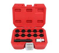 12Pcs Anti-Theft Locking Wheel Nut Socket Set Remover Installer Fit for Benz A/B/C/R/M Class