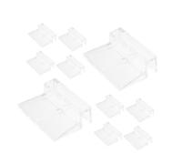 12pcs Aquarium Cover Bracket Fish Tank Fish Bowl Lid Clips Aquarium for Tank Hose Holder Aquarium Lid Hinge Aquarium Lid Handles Pond Fish Feeder Betta Tank Acrylic