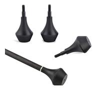 12pcs Archery Safety Arrowhead Nylon Target Broadhead Arrow Tips General Thread Arrow Heads for Shooting Game Practice