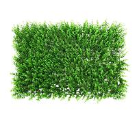 12PCS Artificial Boxwood Hedge Wall Panels - Green Grass Privacy Fence Screens, Topiary Backdrop for Indoor/Outdoor Decor, Lush Artificial Greenery for Events & Landscapes