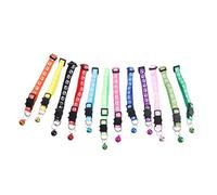 12pcs Assorted Color Pet Collars for Cats and Dogs Creative Neckbands Lovely Pet Accessories Comfortable and Durable Design
