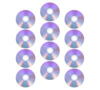 12pcs Audio Dvd-r Blank Discs 4.7gb Writable Plastic for Recording | White Bulk Spindle Discs, Write Once Media for Home and Classroom Backup, Secure Archival