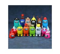 (12pcs-B) Among Us Action Figures Car Decoration Dolls Gift