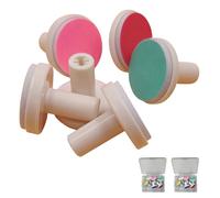 12Pcs Baby Nails Grinder Replacement Heads Multi Grit Grinding Attachments Safe for Infant Toddler 2Boxes Nail Grinder Heads for Infants