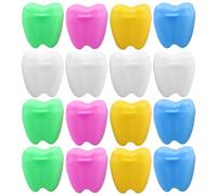 12pcs Baby Tooth Case Plastic Keepsake Box for Lost Teeth