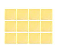 12PCS Beekeeping Plastic Excluder, Beehive Separator Board, Breathable 18.11x18.11in Multipurpose Bee Separator for Hive Management, Sturdy Plastic Bee Isolation Tool with Round Ed (Yellow)