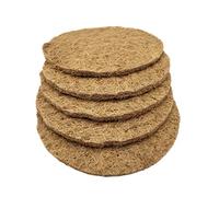 12pcs Bird Grass Mat Finch Replacement Pigeon Nest Fiber Swallow Bird Bedding for Small Bird Pigeon Breeding Eggs Mat Bird Nests for Cages Bird Nest Cage Mat The Bird Bamboo Pet