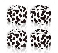 12pcs Black and White Cow Print Party Favors Treat Boxes Holy Cow Im One Cardboard Gift Goodies Candy Boxes for Western Farm Animals Party Favors Birthday Party Favor Supplies