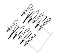 12Pcs Black Vintage Hair Pins Mini Bobby Pins Fashion BB Clip Invisible Bangs Clip Small Bobby Pins Hair Styling Pins Hair Accessories