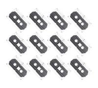 12pcs Blank Audio Cassette Tape 30 Minute Plastic Reusable Recording