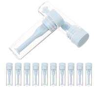 12pcs Blue Plastic Contact Lens Removal Sticks with Nonslip Surface and Easy to Carry Design Small Lens Applicators for Travel and Daily Contact Care