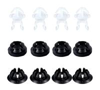 12Pcs Bonnet Stay Clip, Hood Prop Rod Holder Hood Support Bracket Plastic