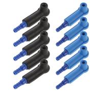 12pcs Brake Bleeder Adapter Set Plastic Connector for Cars and Trucks
