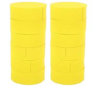 12pcs C Shape Sponge Hair Curlers Hair Styling Curlers Heatless Curlers for Home Hotel Beauty