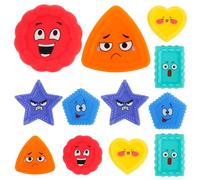 12Pcs Calming Toys Silicone Calm down Sensory Toys for Kids Toddlers Social Emotional Feelings Toy for Special Needs Autistic Children Learning Tactile Toy Preschool Classroom Must Haves