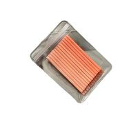 12pcs Candy Color Metal Hair Clips Curly Wavy Grips Hairstyle Bobby Pins Women Girls Hairpins Barrettes Hair Styling Clips(12pcs orange)