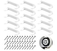 12pcs Car Display Wall Mount, F1 Model Car Wall Mount, , Toy Car Display Shelves, Vertical Car Holder Wall Mount for Car Collection Car Enthusiasts for Lego Speed Champion Series (White)