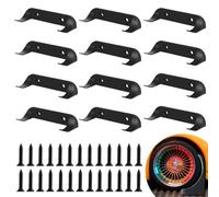 12pcs Car Display Wall Mount, F1 Model Car Wall Mount, , Toy Car Display Shelves, Vertical Car Holder Wall Mount for Car Collection Car Enthusiasts for Lego Speed Champion Series