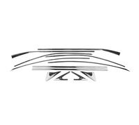 12PCS Car Exterior Window Strip Trim Sealing Windshield Seal Water Cover Shield for Lexus ES Sedan 4 Door 2019-2024